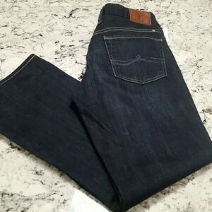 LUCKY BRAND The Sweet Jean Boot EUC 2 26 Long B5